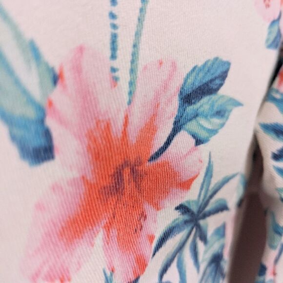 NWT TOMMY BAHAMA long denim floral Sierra madre Bermuda shorts Capri size 25 @M2 - Picture 16 of 16